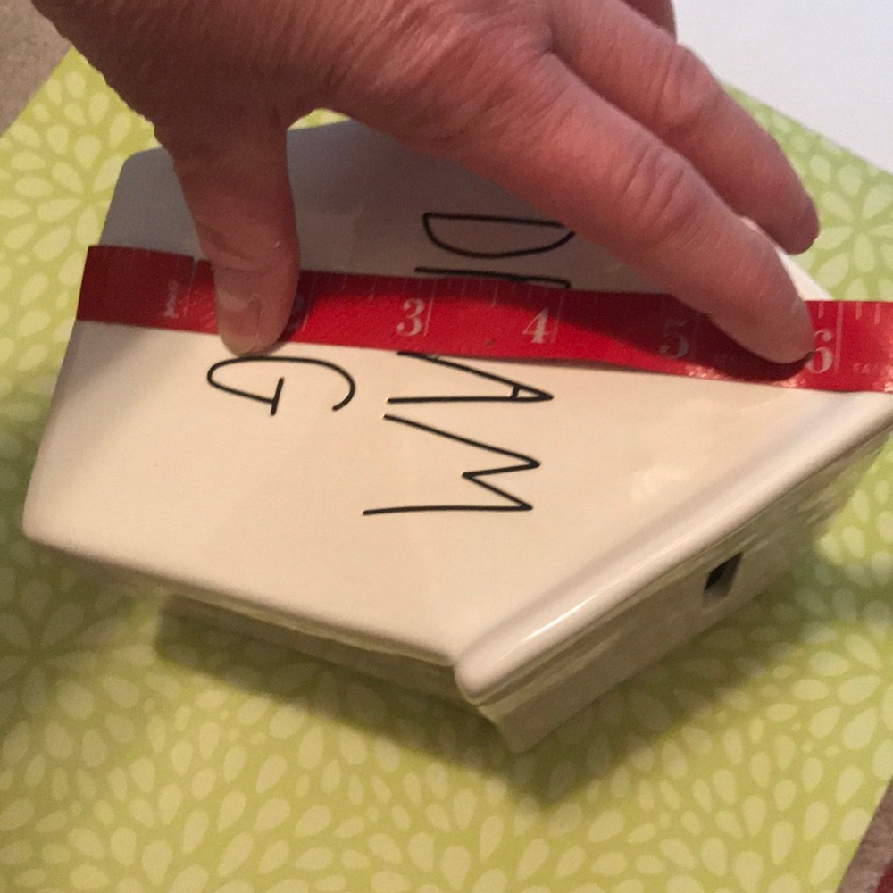 Rae Dunn Bank full size DREAM BIG Birdhouse bank - Picture 5 of 6